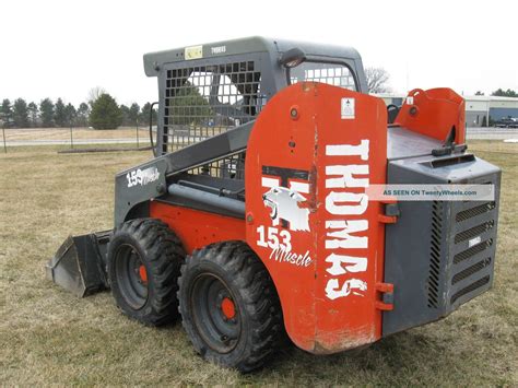 thomas skid steer data|who makes thomas skid steers.